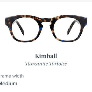 Warby Parker Kimball readers